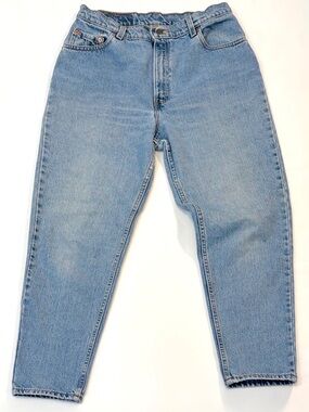 Levi’s 550 Vintage Relaxed Fit Jeans 12 Short High Rise Tapered Medium Wash